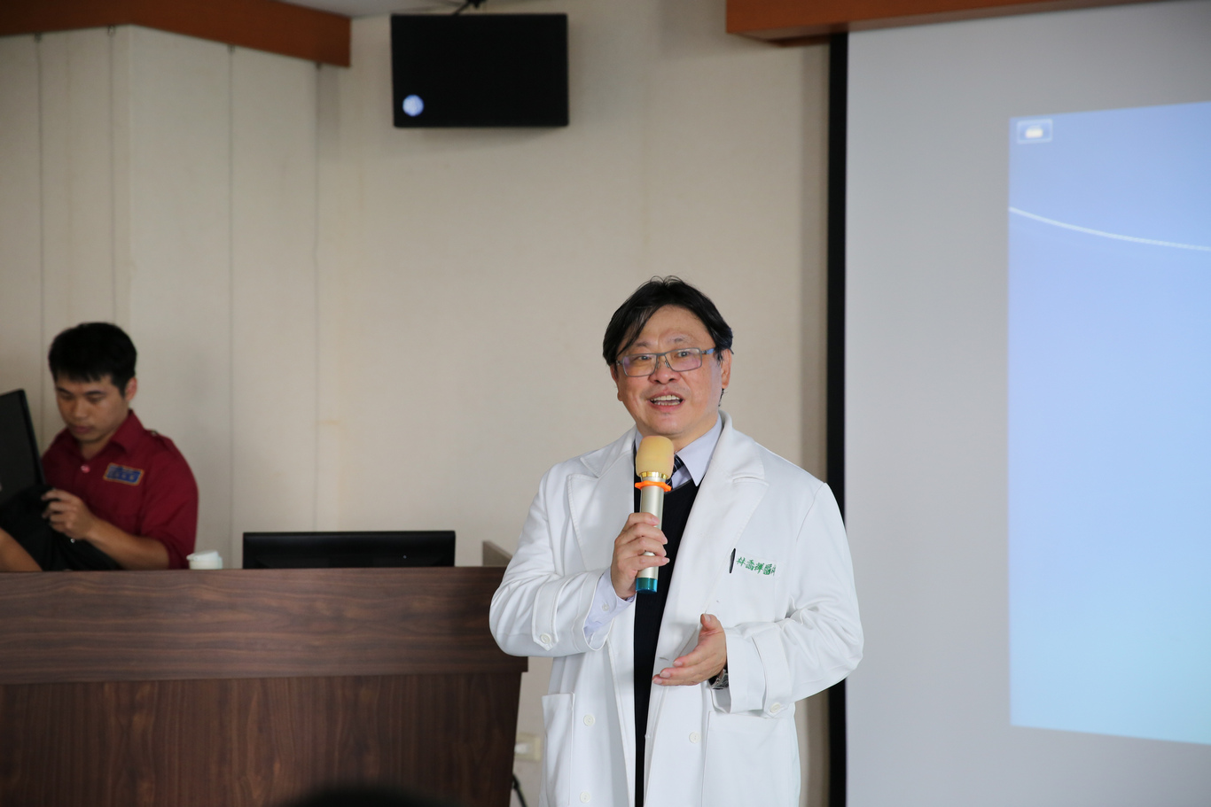 花蓮慈院心理治療及諮商中心主任林喬祥