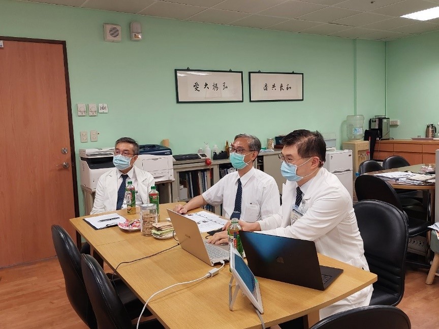 2021/07/28(三)新南向造血幹細胞移植遠距進階跨國講座: Issue of Auto- & Allo-HSCT for Lymphoma活動現場。